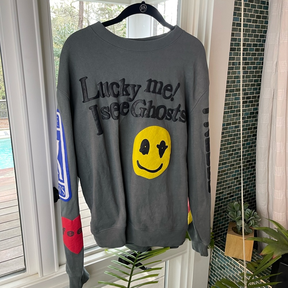 Lucky me I see ghosts sweater